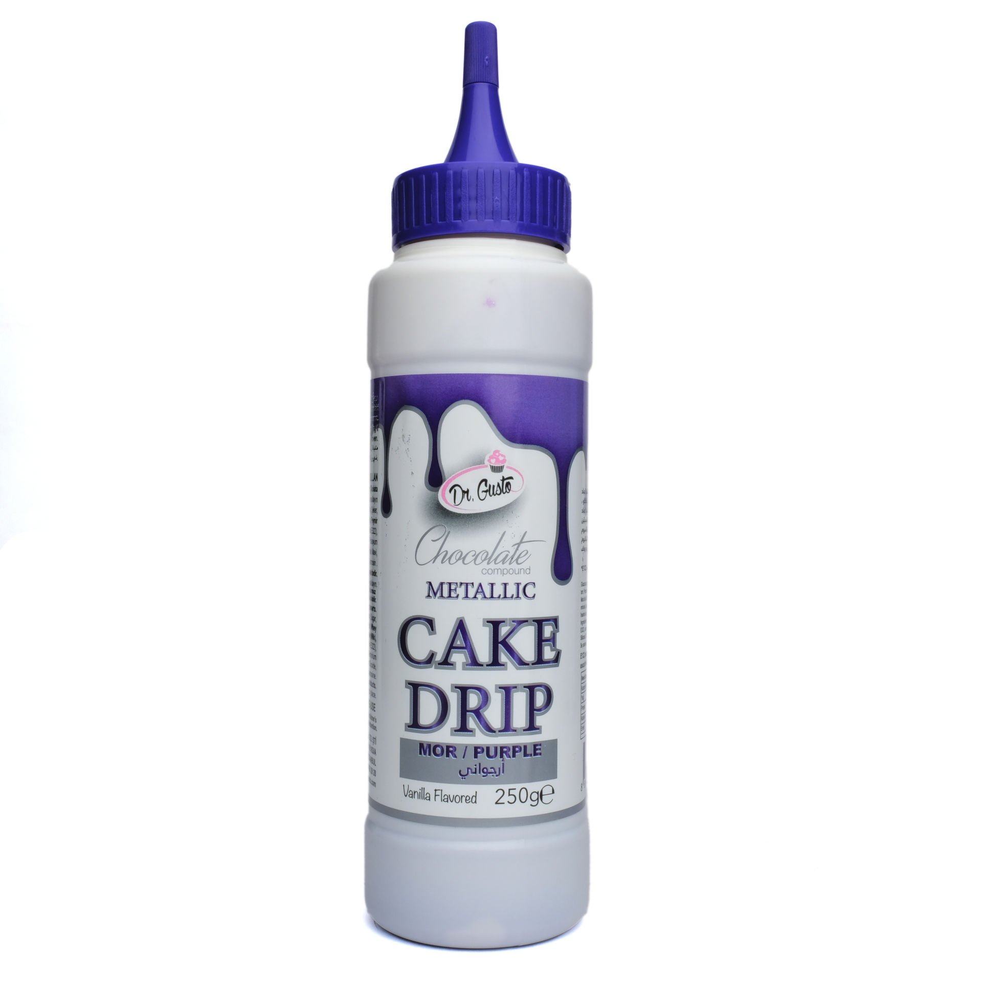 DR GUSTO METALİK CAKE DRİP MOR - 250 GR