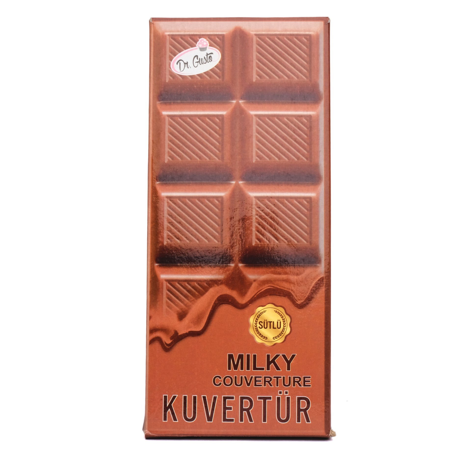 DR. GUSTO KUVERTÜR TABLET ÇİKOLATA SÜTLÜ - 200 GR
