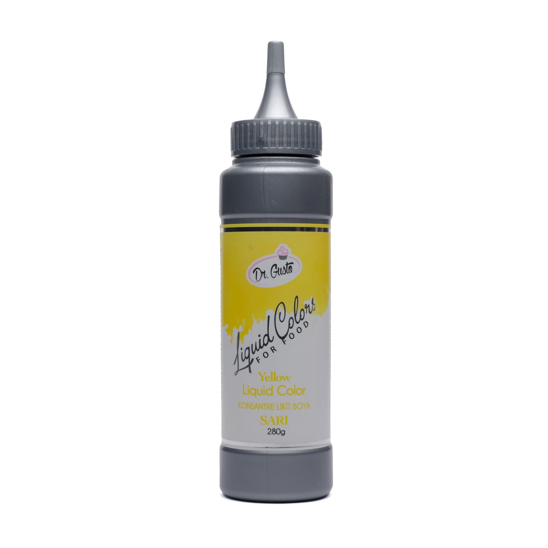 DR. GUSTO SU BAZLI LİKİT GIDA BOYASI SARI - 280