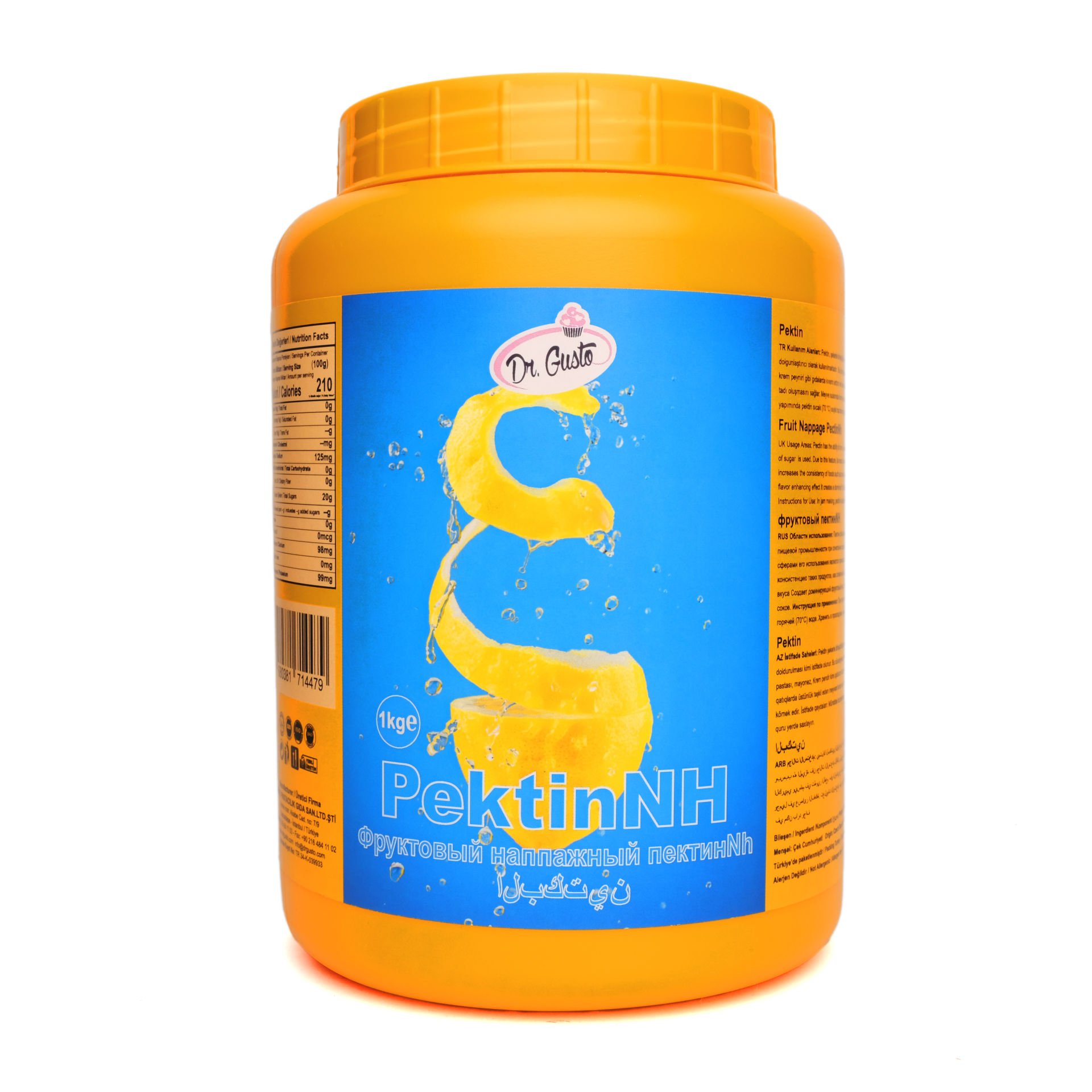 DR. GUSTO KATKI MADDESİ PEKTİN - 1000 GR
