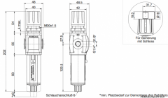 Pneumax N171BEMAD Entegre Basınç Ölçerli Filtre Regülatörü