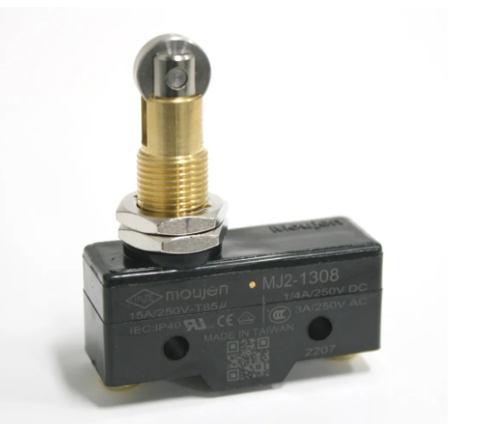 Moujen MJ2-1308 Genel Amaçlı Uzun Pim Somunlu Micro Switch - Limit Switch