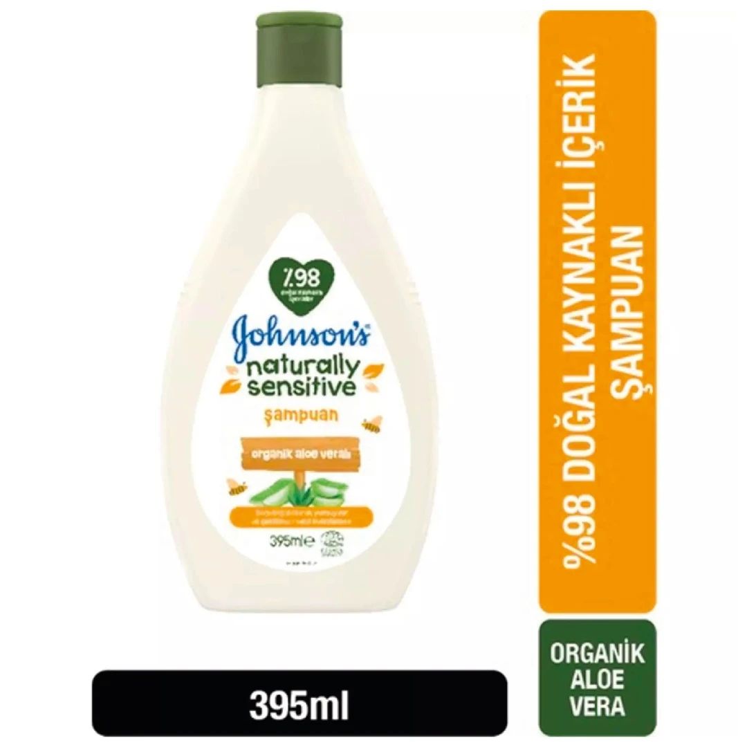 Johnson's Baby Naturally Sensitive Şampuan 395ml