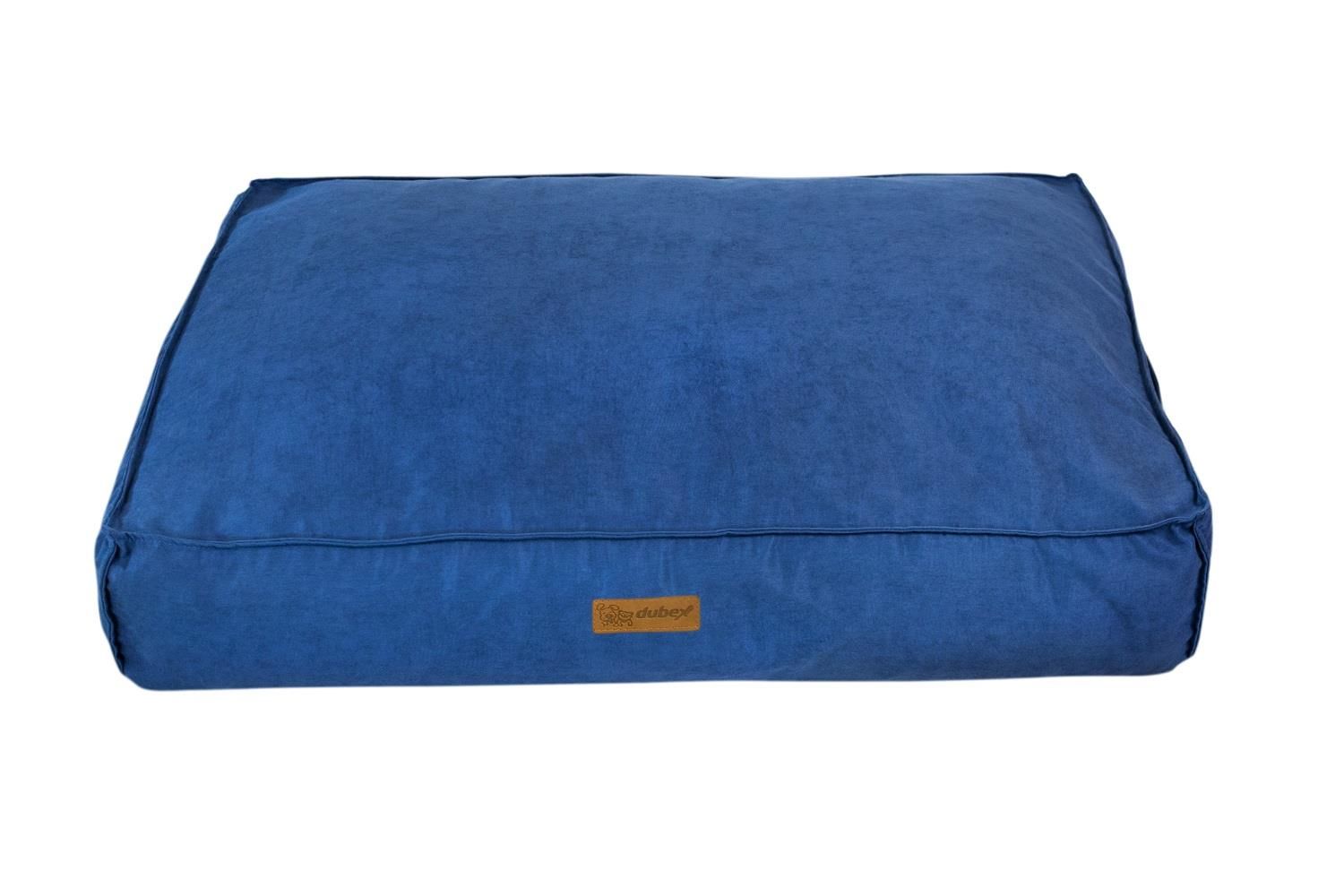 Dubex Plus Soft Serisi Kedi Köpek Yatağı Mavi Large 97x68x18,5 cm