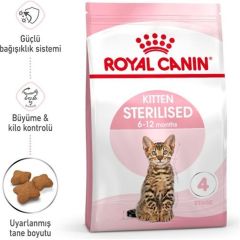 Royal Canin Kitten Sterilised Kısırlaştırılmış Yavru Kedi Maması 2 Kg