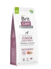 Brit Care Sustainable Junior Large Breed Böcek ve Tavuklu Büyük Irk Yavru Köpek Maması 12 Kg
