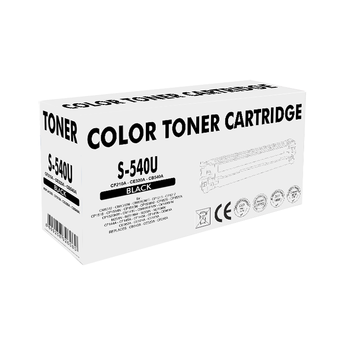 SPECIAL HP S-CF210A - S-CB540A - S-CE320A SİYAH UNIVERSAL MUADİL TONER