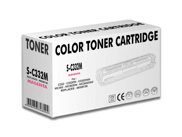 SPECIAL Oki C332M KIRMIZI MUADİL TONER