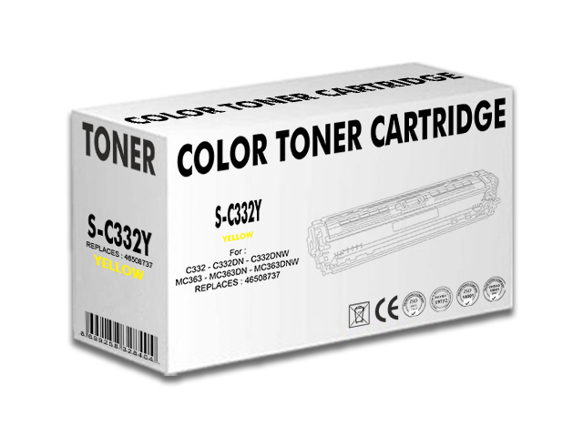 SPECIAL Oki C332Y SARI MUADİL TONER