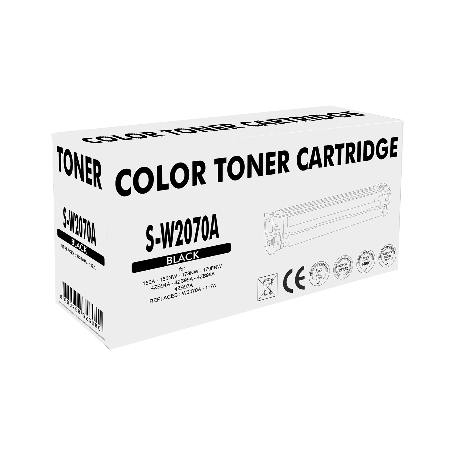 SPECIAL HP S-W2070A Chipsiz SİYAH MUADİL TONER