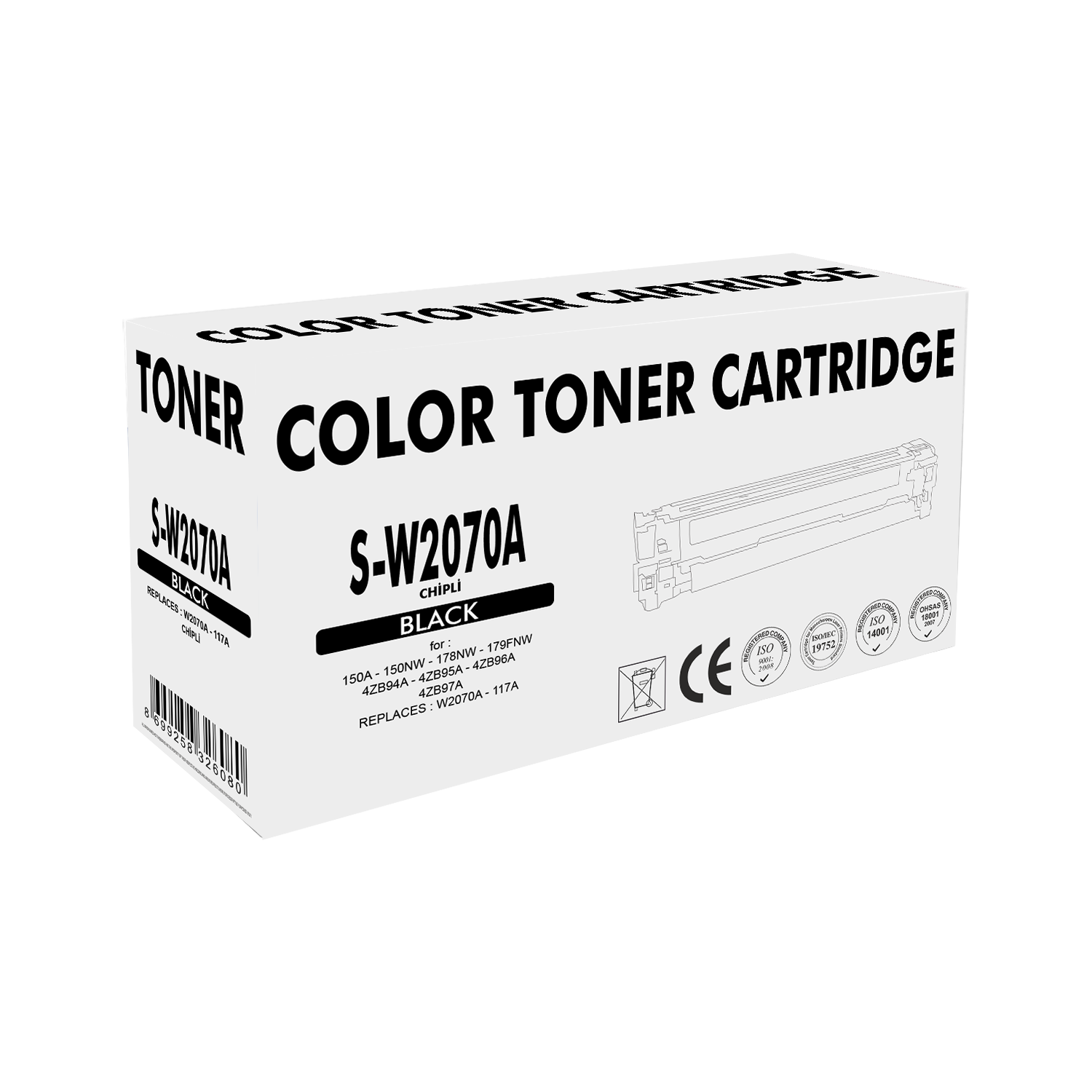 SPECIAL HP S-W2070A CHİPLİ SİYAH MUADİL TONER