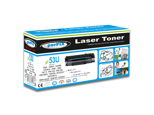 perFIX HP Q7553A - Q5949A UNIVERSAL MUADİL TONER