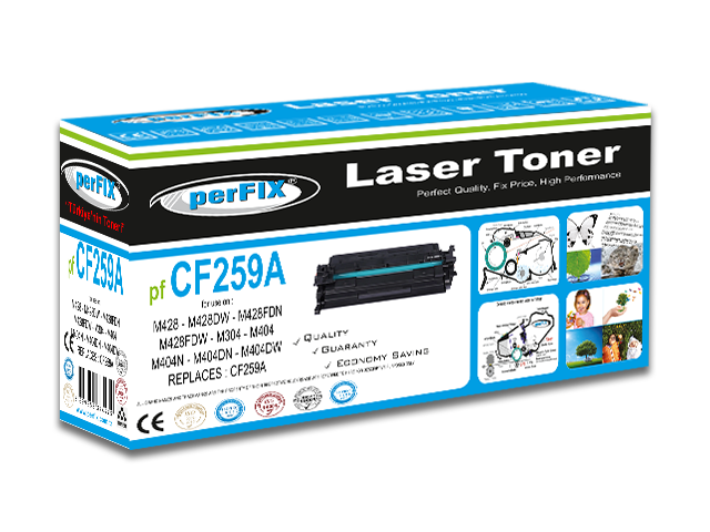 perFIX HP CF259A - CANON CRG057 Chipsiz MUADİL TONER