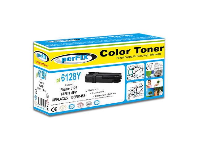 perFIX XEROX 6128 SARI MUADİL TONER