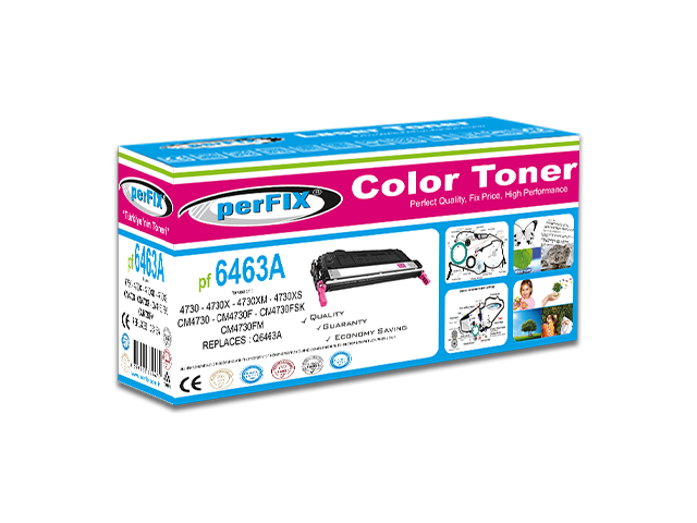 perFIX HP 6463A KIRMIZI MUADİL TONER