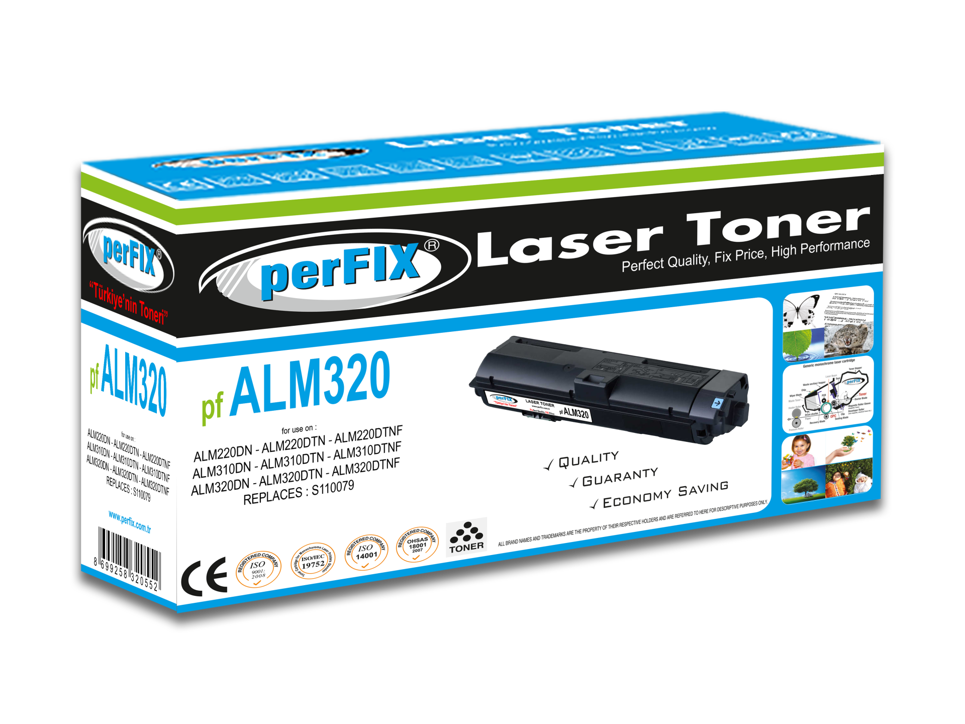 perFIX EPSON ALM320 MUADİL TONER