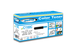 perFIX EPSON C1100 MAVİ MUADİL TONER