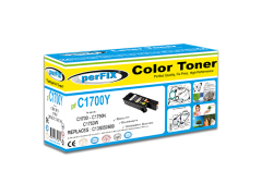 perFIX EPSON C1700 SARI MUADİL TONER