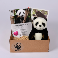 Panda Peluş Oyuncaklı Set