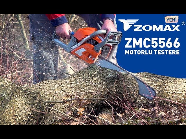Zomax ZMC5566 Benzinli Ağaç Kesme Makinesi