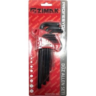 Zimak 9 Lu Yıldız ALLEN SETİ 180LİK