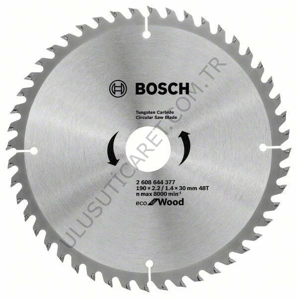 Bosch 190*30*48 Diş Ec Op Woh Daire Testere Bıçağı