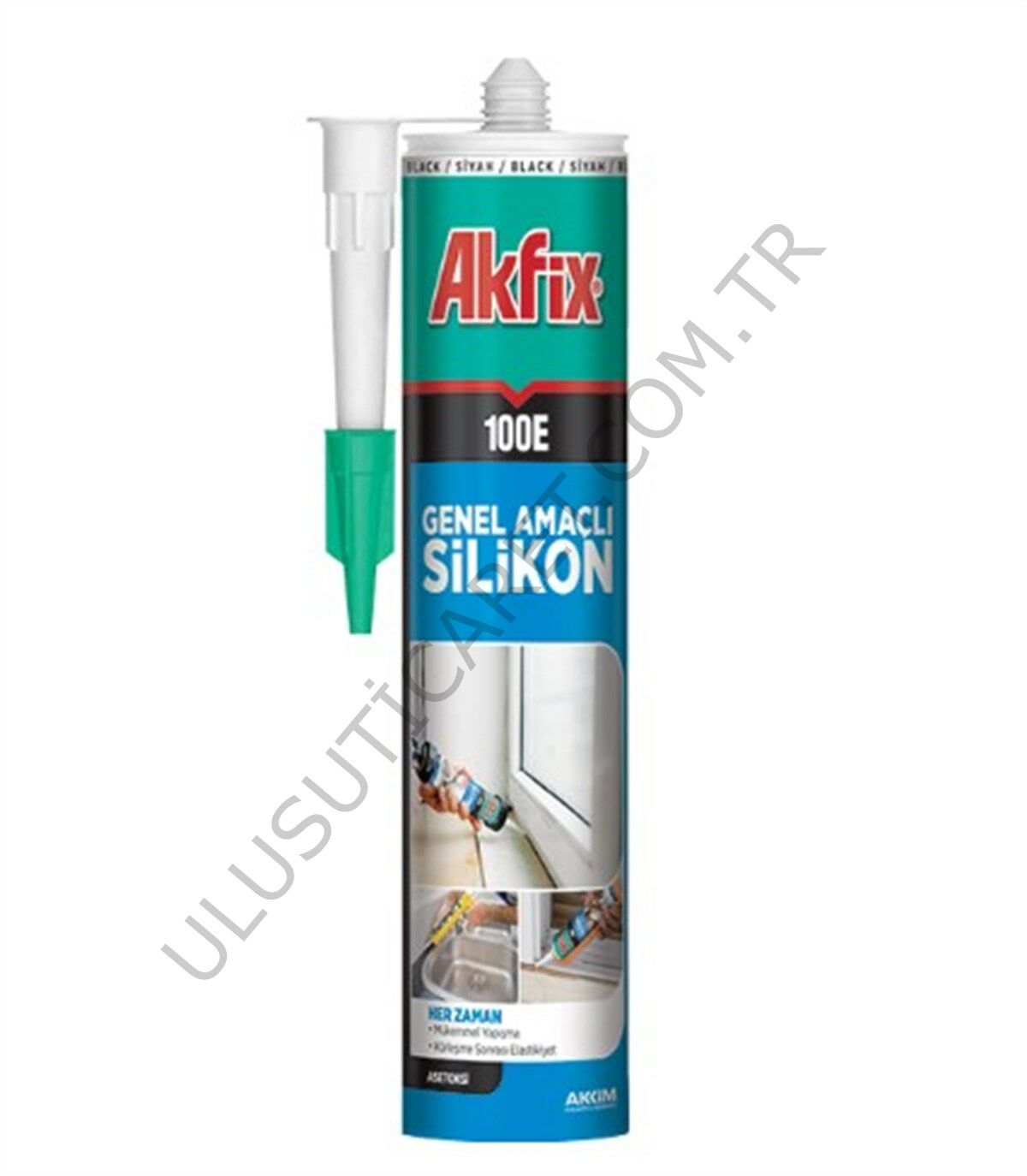 Akfix 280 Ml Silikon Sıyah