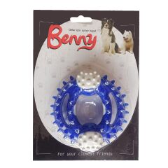 Benny Diş Kaşıma Köpek Oyuncağı Yuvarlak 9,5 cm Çeşitli Renklerde