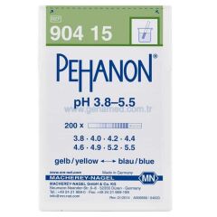 ISOLAB 101.04.003 pehanon - 3.8 - 5.5 pH    1 paket = 200 adet