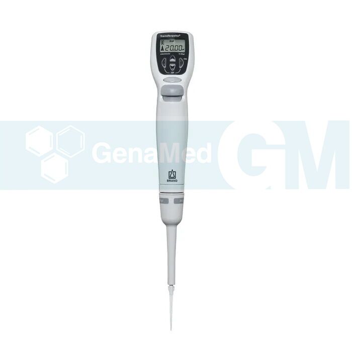 Brand 705300 Transferpette® Elektronik Ayarlı Pipet, 2 - 20 ul, kristal