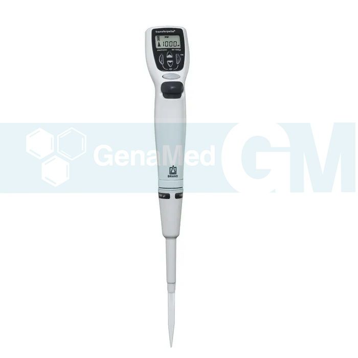 Brand 705306 Transferpette® Elektronik Ayarlı Pipet, 100-1000 ul, mavi