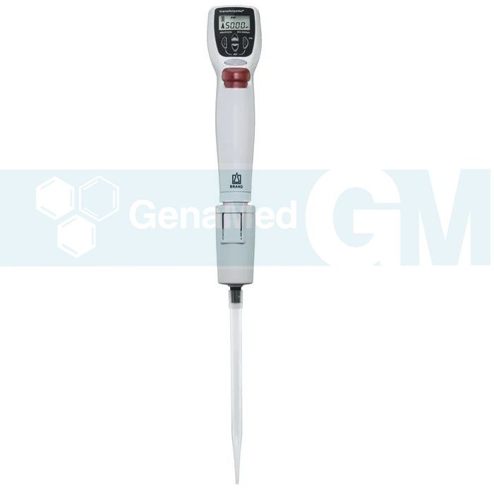 Brand 705307 Transferpette® Elektronik Ayarlı Pipet, 0,5 - 5 ml, neutral