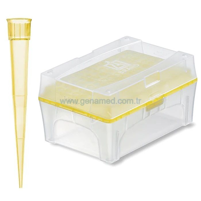 Brand 732208 Racklı Pipet Ucu (Non Sterile) 2 - 200 ul / 5x96  (480 adet)