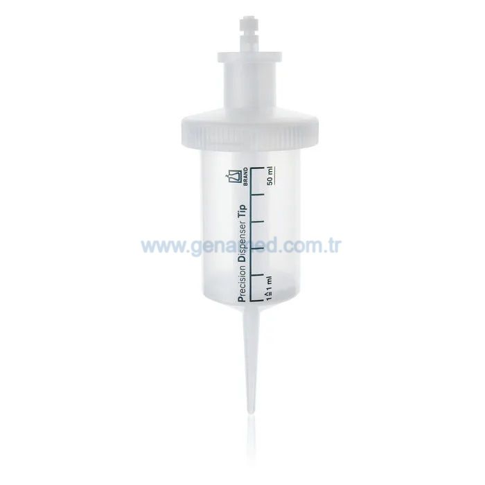 Brand 705718 Tekrarlamalı Pipet Ucu 50 ml  (25 adet/paket)