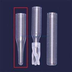 ISOLAB 097.05.110 insert - 0,2 ml - dibi konik - dış çap: 6 mm, dış yükseklik: 31,0 mm - N9 vialler için    1 paket = 100 adet