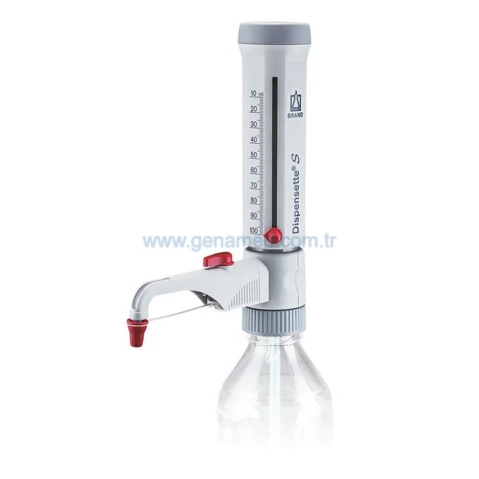 Brand 4600171 Dispensette® S  Ayarlanabilir Hacim Dispenser - Vanalı  10 - 100  ml