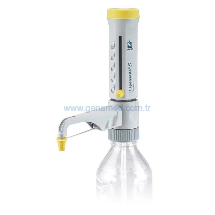 Brand 4630160 Dispensette® S Organic Ayarlanabilir Hacimli Dispenser - Vanasız  5-50 mL