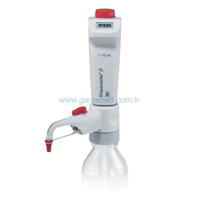 Brand 4600341 Dispensette® S  Dijital Dispenser - Vanalı  1 - 10  ml