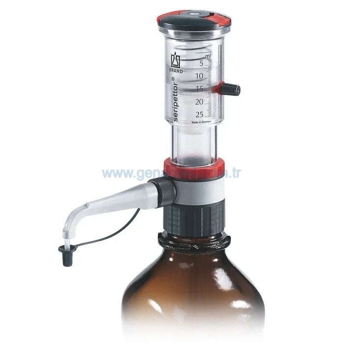 Brand 4720120 Seripettor® Ayarlanabilir Hacimli Dispenser -Vanasız  0,2 - 2 ml