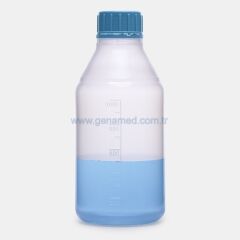 ISOLAB 061.16.100 şişe - ISO - vida kapaklı - orta boyun - P.P - şeffaf - 100ml - steril    1 adet = 1 adet