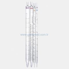 ISOLAB 083.13.001 steril pipetler - tek kullanımlık - 1 ml    1 kolı = 500 adet