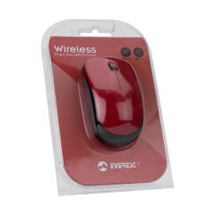 Everest SM-833 Usb Siyah/Kırmızı 1200dpi Optik Kablosuz Mouse