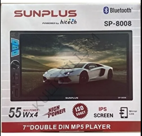 Sunplus SP-8008 7 Inç Double Oto Teyp