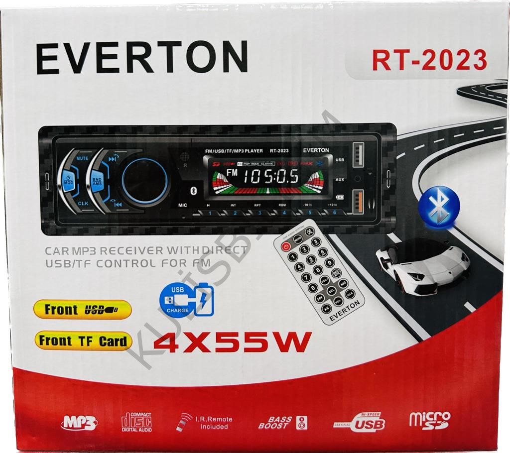 EVERTON RT-2023 OTO TEYP  4X55W  BT/USB/SD/FM/AUX