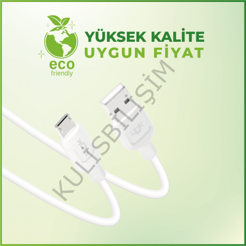 K448 Strong Eco Friendly Micro USB 2.4 A Şarj Kablosu HIZLI ŞARJ