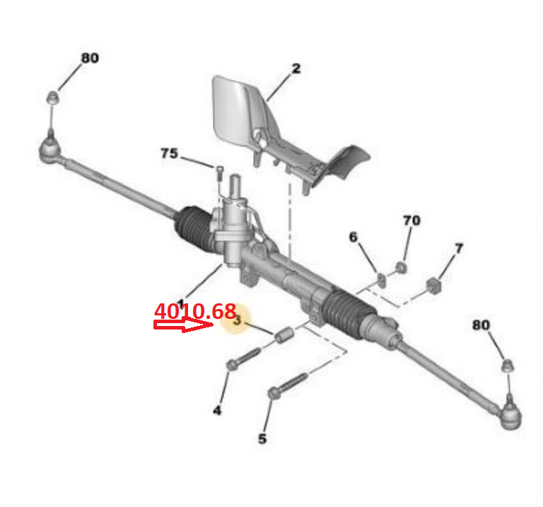 Tutucu 4010.F8 Orjinal