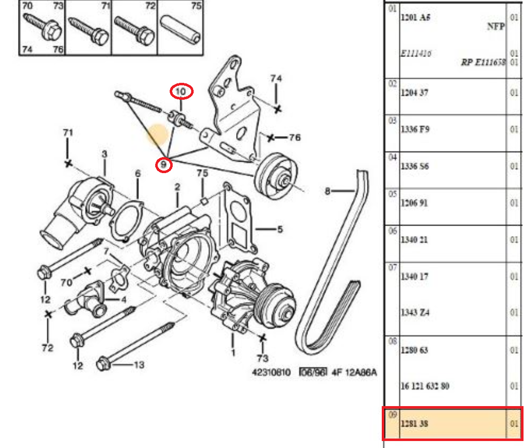 Gergi Rulmani Orjinal ( Peugeot : Boxer 2.4 Tdi 97-- )