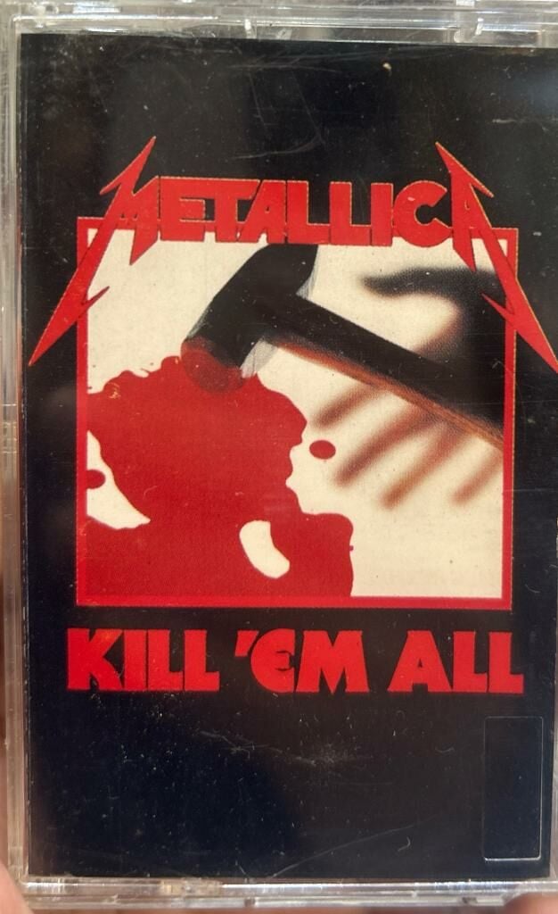 Metallica – Kill 'Em All 1990 BASKI KASET