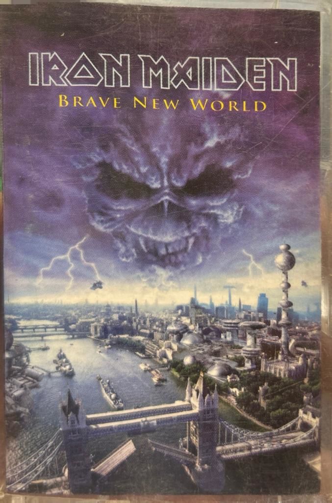 KASET Iron Maiden – Brave New World 2000 AVRUPA BASKI KASET