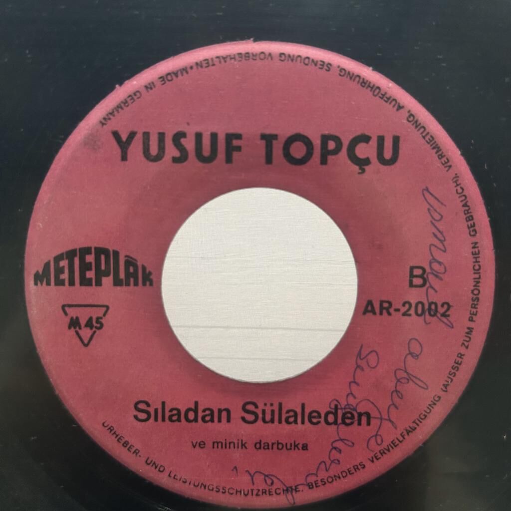 YUSUF TOPÇU - SILADAN SÜLALEDEN / KONSOLOSTA NİKAH 45LİK